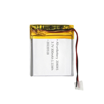 Bateria LiPo Ultrafina 3,7 V 300 mAh Bateria de Lítio Personalizada 204050