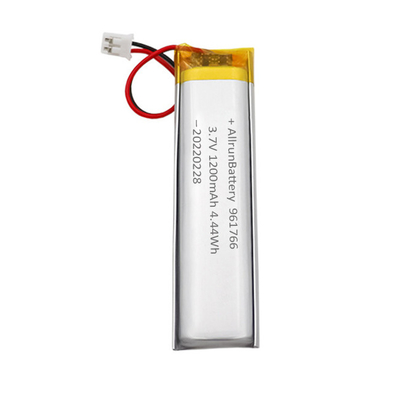 3.7V 1200mAh reduzem ultra blocos feitos sob encomenda das baterias do Li-polímero para dispositivos médicos portáteis