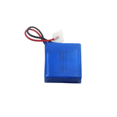 Bateria de lítio médica quadrada 3,7 V 500 mAh bateria de polímero de lítio