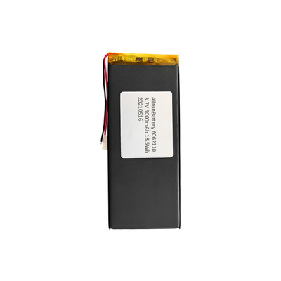 Bateria de polímero de lítio leve 3,7 V 5000 mAh bateria de lítio recarregável