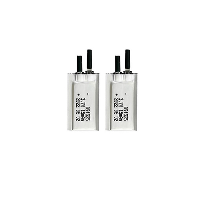 Bateria LiPo ultrafina recarregável personalizada de 3,7 V 15 mAh 091525