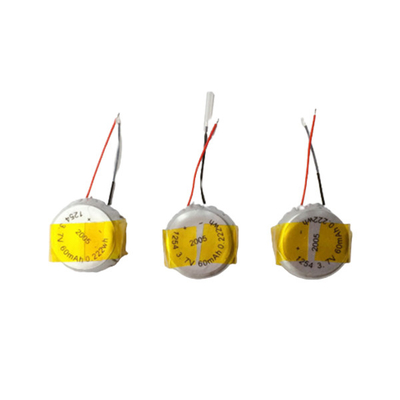 ofertas recarregáveis da bateria do botão 3.7V 60mAh LiPo do bloco da bateria do Li-polímero 1C