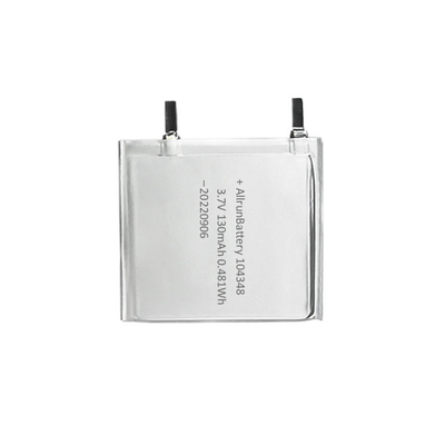 MP5 Player 3,7 V 130 mAh Bateria LiPo ultrafina de ciclo longo 104348