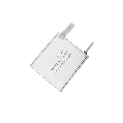 Bateria de polímero de lítio ultrafina OEM 1C 3,7 V 300 mAh para MP5 player