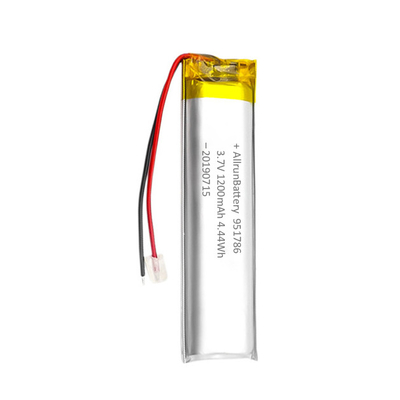 Lítio feito sob encomenda Ion Battery Packs, lítio Ion Battery 3,7 V 1200mah 4,44 Wh