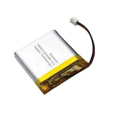 Bateria de lítio médica recarregável personalizada LiPo 3,7 V 1800mAh