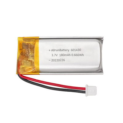 Bateria LiPo personalizada 3,7V 180mAh 1C Recarregável LiPoBateria
