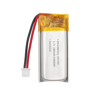 Bateria LiPo personalizada 3,7V 180mAh 1C Recarregável LiPoBateria