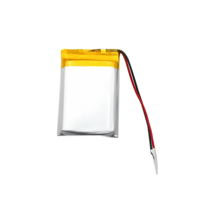 Bateria de polímero de lítio de célula única 3,7 V 600 mAh LiPo