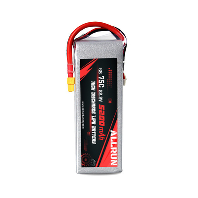 9048155 75C 22,2V 6S 5200mAh bateria LiPo de alta descarga