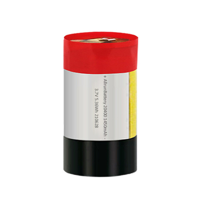 Bateria LiPo cilíndrica leve 1450mAh 3,7 V Bateria de polímero de lítio