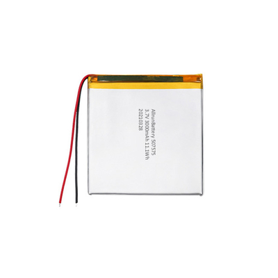 Bateria de polímero de íon de lítio quadrada recarregável 3,7 V 3000 mah LiPo