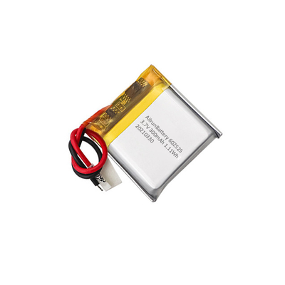 1C 3,7 V 300mAh Lithium Recarregável Polímero Bateria 602525