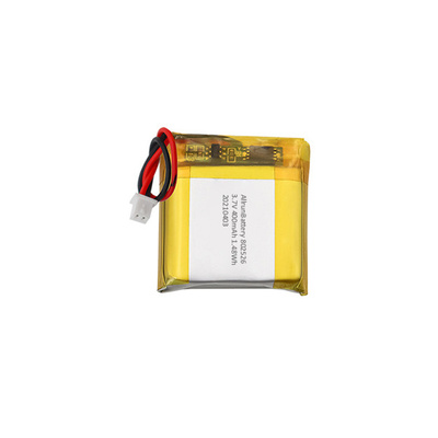 Poderosa bateria em formato quadrado 3,7 V 400 mAh bateria LiPo