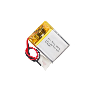 Poderosa bateria Mini LiPo 3,7 V 100 mAh bateria ultra pequena de polímero de lítio