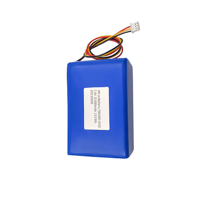 Bateria leve de íon de lítio 2S3P bateria LiPo 7,4 V 15000 mAh