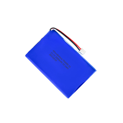 Bateria de polímero de lítio 11,1 V 3S1P 5000 mAh recarregável personalizada