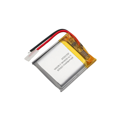 Conjunto de bateria de polímero de lítio recarregável 1C personalizada 3,7 V 650mAh LiPo