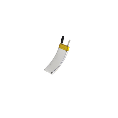 3,7 V 30 mAh 250727 Bateria LiPo curva recarregável para produto vestível