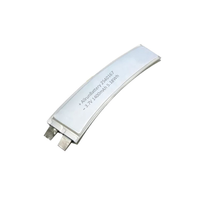 Bateria de polímero de lítio personalizada fina 3,7 V 1400mAh forma 2540167