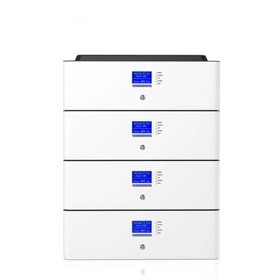 bloco da bateria de armazenamento da energia de 51.2V 100Ah 5,12 KWh BMS feito sob encomenda Stackable Battery Pack